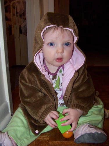 Laura in the Teddy Bear Jacket