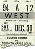 Leafs - December 30, 1989