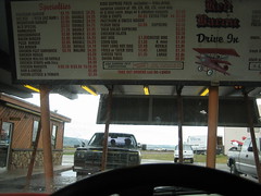 The Red Baron drive-in restaurant, Wyoming