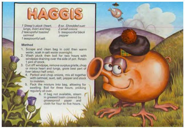 Haggis Recipe