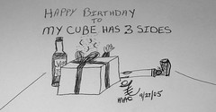 Happy Birthday to My Cube