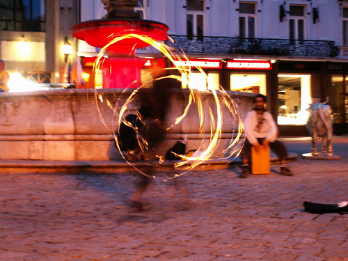 Bratislava - Fire juggler