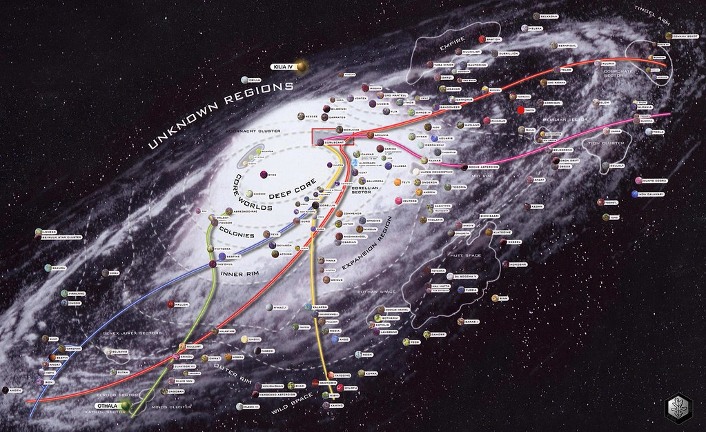 galactic map