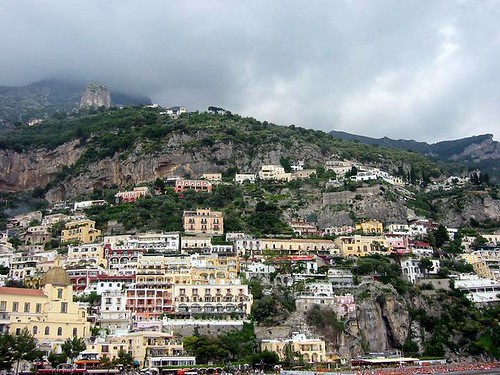 First View of Positano