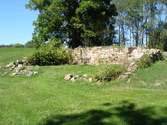 Old barn foundation