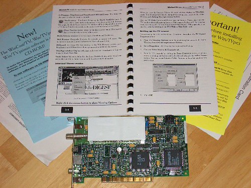 A 1996 era Intel Intercast PCI Board