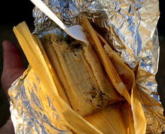 chicken tamale from mom’s tamales