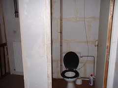 Toilet inside the Juvigne house