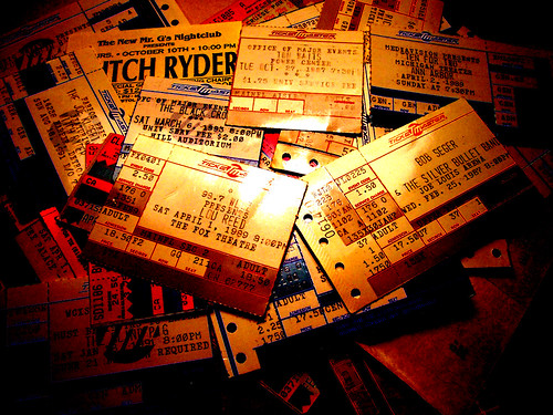 Tickets to the past