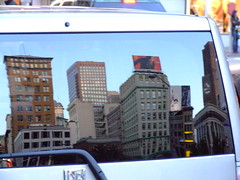 Reflection in Union Square
