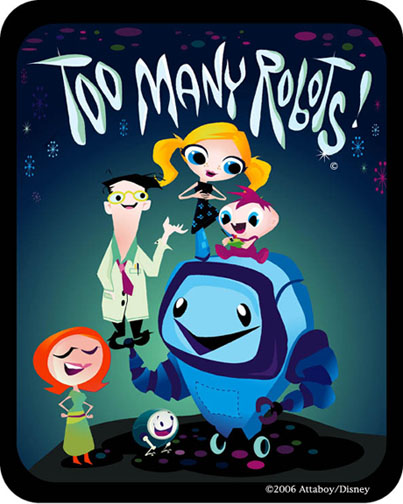 Too Many Robots on Disney Channel - Vinyl Pulse