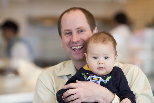 TiVo's Director of Service Operations E. Stephen Mack and Son Sammy