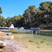 Ibiza - Boote am Fluss