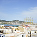 Ibiza - sea rooftop town spain mediterranean village ibiza