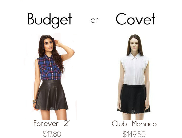 Budget Covet leather skirt final
