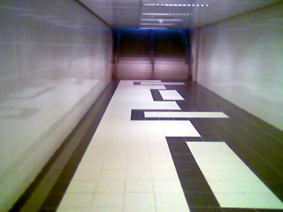 Underpass here below Orchard road towards Lucky Plaza is quite spic and span.