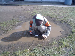 mud puddles