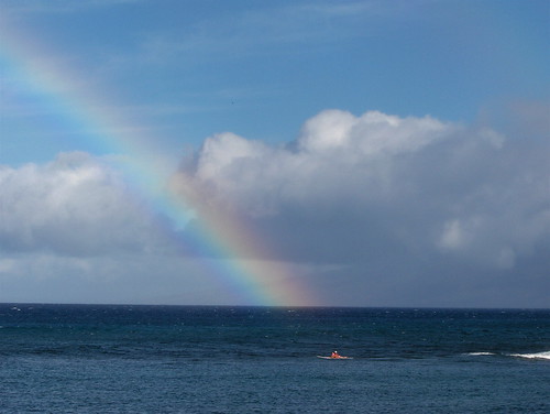 Morning Rainbow off Maui