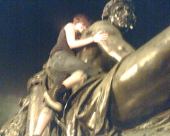 Kate Enjoys Statues