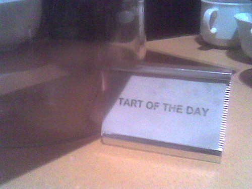 Tart of the Day