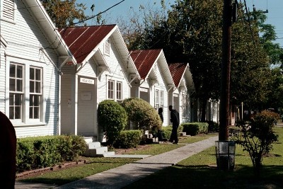 Shotgun Housing in New Orleans
