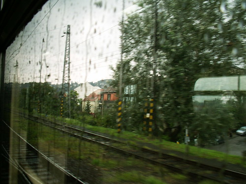 Train from Bratislava to Budapest