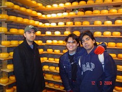 Dalam Kilang Cheese, Volendam, Netherlands