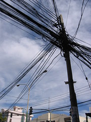 A few power lines