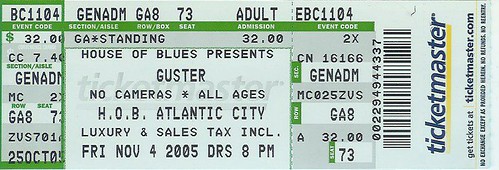 Guster Ticket