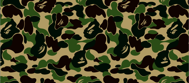 Bape Wallpaper What Does The Blue Camo Wallpaper Mean : Green Army