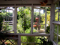 recycled window conservatory
