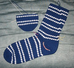 H's Socks in Progress