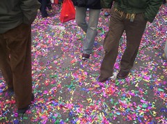 Confetti really on Mott Street