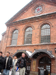 snowy times at the Sapporo Beer Museum
