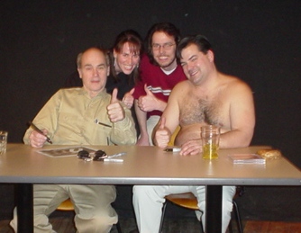 Nikki and I with Randy and Lahey