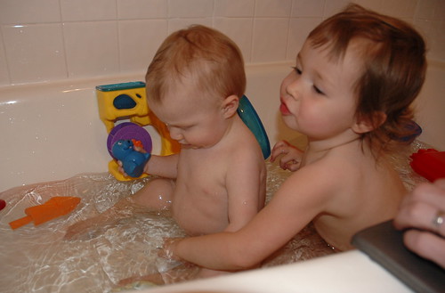 washing her brother