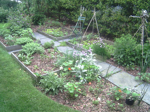 Herb and vegtable beds