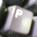 La lettre P - \"P\" key