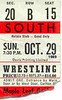 Wrestling - October 29, 1989
