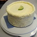 White Chocolate Cake with Lime - finished