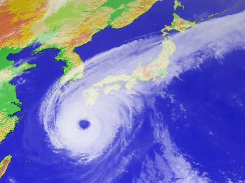 Typhoon Nabi - 4PM 09/05/2005 JST