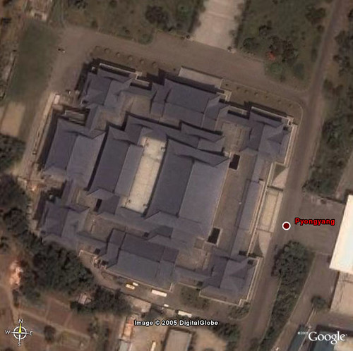 Google Earth New High-Resolution Area - Pyongyang