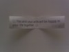 I wonder if this fortune cookie writer got fired