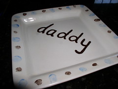 daddy plate