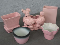 pink pottery