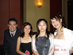 Monash Ball 2005 Flame and Frost - Lawrence, Pratiwi, Shing Ying and me