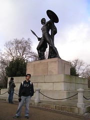 Statue Achilles kat Hyde Park, London, UK