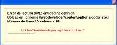 Webdeveloper Problem