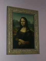 Potret Monalisa dlm Musee du Louvre, Paris, France