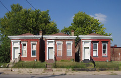 Shotgun Houses, Market Street, Louisville